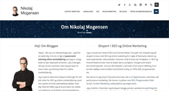 Desktop Screenshot of nikolajmogensen.dk