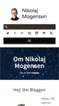 Mobile Screenshot of nikolajmogensen.dk